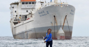 Susi Pimpin Pengejaran 7 Kapal Ikan Asing di Laut Natuna
