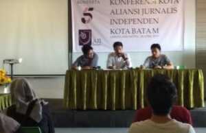 AJI Batam Pilih Pengurus Baru di Konferta V