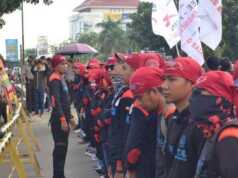 Hari Ini Ribuan Buruh Demo di Kantor Pemko dan DPRD Batam Demo Buruh