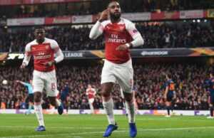 Semifinal Liga Eropa: Lacazette Dua Gol, Arsenal Bungkam Valencia
