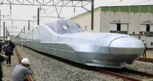 Jepang Uji Coba Kereta Peluru, Kecepatannya 400 Km/Jam
