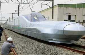Jepang Uji Coba Kereta Peluru, Kecepatannya 400 Km/Jam