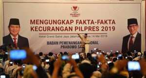 Koalisi Prabowo Terpecah Soal Hasil Pemilu 2019