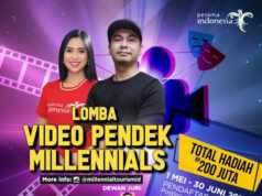 Lomba Video Pendek Wisata Milenial, Hadiahnya Rp200 Juta lomba video pendek