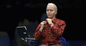 Iris Metspalu, Wasit Cantik “Pemanas” Indonesia Open 2019