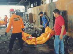 Korban Meninggal Terbakarnya KM Sembilang Jadi 3 Orang dua korban meninggal akibat terbakarnya KM Sembilang di Meral