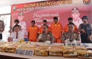 Bawa 30,8 Kg Sabu, Kurir Narkoba Dibekuk di Laut OPL