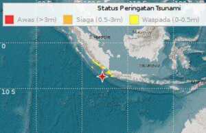 BMKG: Peringatan Dini Tsunami Berakhir tapi Belum Dicabut
