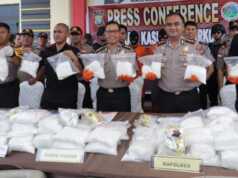 Tiga Warga Kepri Selundupkan 119 Sabu dari Malaysia