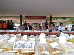 Polda Kepri Musnahkan 32 Kg Sabu dari Tiga Kasus