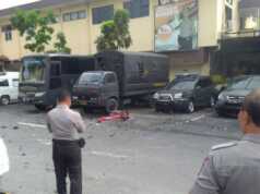 Bom Bunuh Diri di Polres Medan, Pelaku Pakai Jaket Ojol