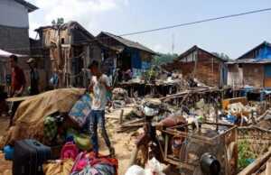 Tanah Pasar Induk Batam Ambles, 1 Orang Meninggal, Ratusan Warga Mengungsi