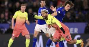Hasil Liga Inggris: Aguero Gagal Pinalti, Manchester City Libas Leicester City Liga Inggris