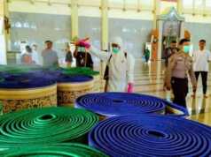 Umat Muslim Batam, Sementara Ini Salat Berjamaah di Rumah Saja Masjid Agung Batam Centre