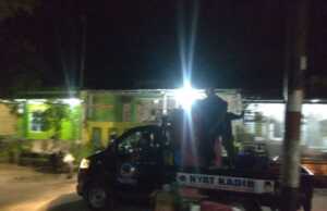 Program Nyat Kadir Peduli, Semprot Disinfektan di Perumahan Buana Regency Penyemprotan Disinfektan