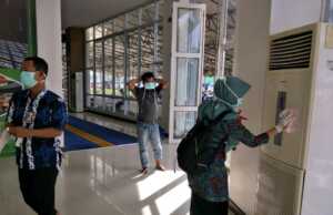 Tim Penanganan Corona Batam Sisir Rumah Ibadah, Kampus dan Mall Masjid Jabal Arafah