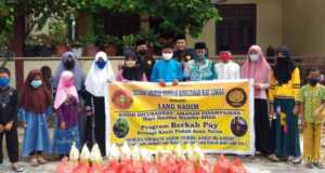 Lang Nadim Berbagi Kasih, Peduli Anak Yatim dengan Bantuan Sembako Lang Nadim