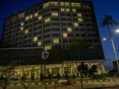 FOTO Pesan Cinta dari Hotel di Batam untuk Para Pejuang Corona Hotel di Batam