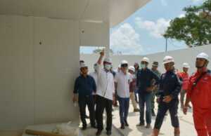 Isdianto Tinjau RS Khusus Corona di Galang