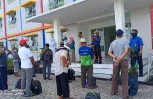 19 Warga Taman Raya Batam yang Dikarantina Dinyatakan Negatif Corona Warga Taman Raya