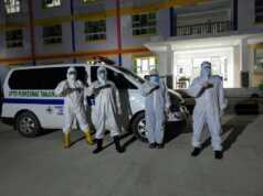 Salut, Begini Proses Evakuasi Pasien Positif Corona oleh Tim Puskesmas Tanjunguncang Batam Covid-19 Kepri