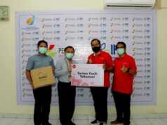 Telkomsel Beri Bantuan Ventilator kepada RS Pertamina Dumai Telkomsel