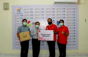 Telkomsel Beri Bantuan Ventilator kepada RS Pertamina Dumai Telkomsel