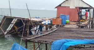 Bintan Diterjang Puting Beliung, Belasan Rumah Rusak Puting Beliung Bintan