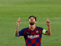 LIGA CHAMPIONS: Rekor Baru Barca dan Messi usai Bungkam Napoli Barcelona Messi Napoli