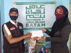 LAZ Batam Serahkan Bantuan Alat untuk Bikin Mi Sehat Mi Sehat LAZ Batam