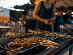 Menikmati Sate Janda di Harris Resort Barelang Batam, Menu Khas Sambut HUT RI Sate Harris Resort Barelang