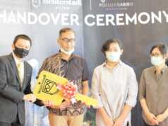 Pollux Habibie Serah Terima Unit Apartemen Meisterstadt Batam Pollux Habibie