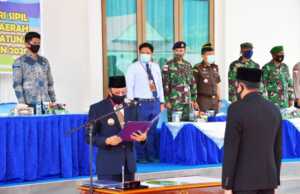 Hendra Kusuma Resmi Jabat Sekda Natuna, Gantikan Wan Siswandi yang Maju Pilkada Hendra Kusuma
