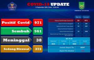 Covid-19 Batam 14 September 2020: Tambah 33 Kasus Baru dan 3 Pasien Sembuh Covid-19 Batam