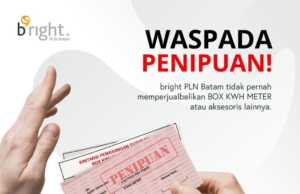 Waspada Penipuan! PLN Batam Tak Menjual Aksesoris Kelistrikan Penipuan PLN Batam