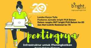 Daftar Pemenang Lomba Karya Tulis Bright PLN Batam 2020 PLN Batam