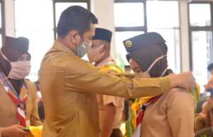 Hendra Kusuma Ajak Pembina Pramuka di Natuna Lebih Kreatif