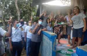 Cagub Kepri Isdianto Blusukan di Baloi Kolam, Warga Heboh Teriak “INSANI Menang” Isdianto Baloi Kolam