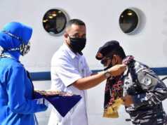 Satgas KJK Taruna/ni AAL Kunjungi Selat Lampa Natuna natuna