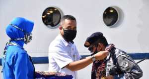 Satgas KJK Taruna/ni AAL Kunjungi Selat Lampa Natuna natuna