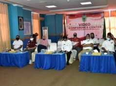 Asisten II Pemkab Natuna Tasrif Ikuti Vidcon Penyusunan MRI BPKP