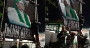 Baliho Habib Rizieq Dibongkar Prajurit TNI, Pangdam Jaya: Itu Perintah Saya Baliho Habib Rizieq