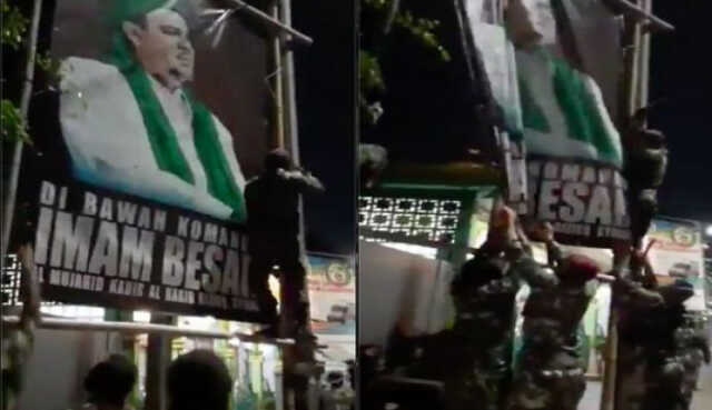 Baliho Habib Rizieq