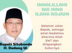 Innalillah, Bupati Situbondo Meninggal