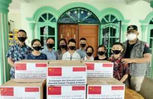 Pemko Batam Salurkan Lagi Sembako dari Tiongkok Sembako dari Tiongkok