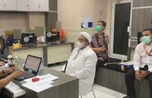 Habib Rizieq Shihab Ditahan di Rutan Narkoba Habib Rizieq Ditahan