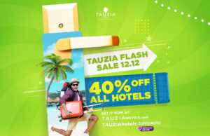 Buruan Pesan! 60 Hotel Tauzia Flash Sale 12.12 Diskon 40 Persen Flash Sale 12.12