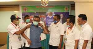 Jefridin Pimpin Sepak Takraw Batam, Rudi Dukung Penuh Sepak Takraw Batam