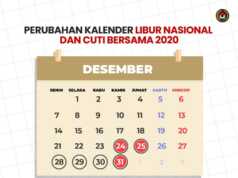 Sudah Disepakati! Cek Nih Perubahan Cuti Bersama Akhir Tahun Cuti Bersama Akhir Tahun