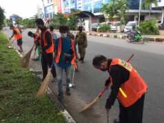 45 Warga Terjerat Razia Masker di Lubuk Baja, 3 Reaktif Warga Terjerat Razia Masker